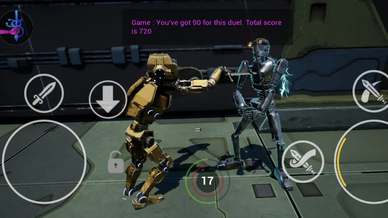 机器人剑术对决