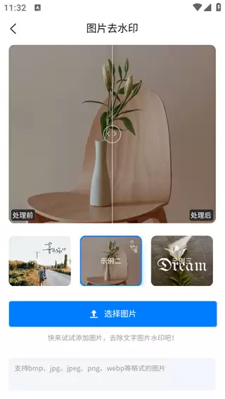 水印云app照片去水印教程