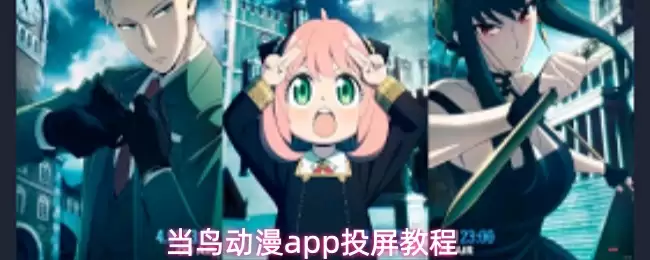 当鸟动漫app投屏教程图解