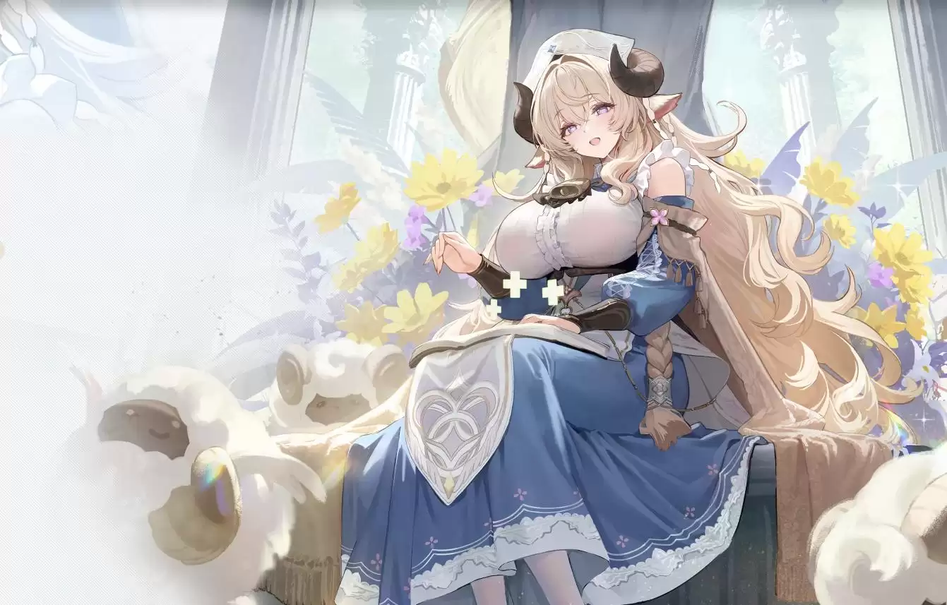 《蓝色星原：旅谣》艾妮丝造型细节