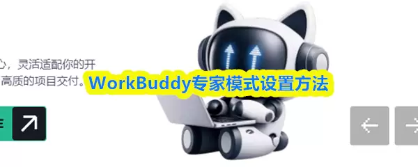 WorkBuddy专家模式设置指南：三步实现高效配置
