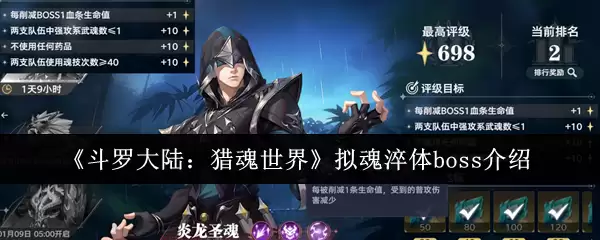 《斗罗大陆：猎魂世界》拟魂涎体boss介绍