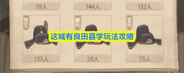 这城有良田县学玩法攻略