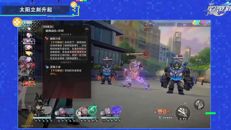 《崩坏：星穹铁道》属性克制关系示意