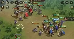 应对骑兵冲击走位示意图