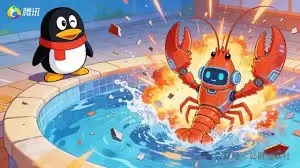 腾讯龙虾本地养AI龙虾日常操作界面