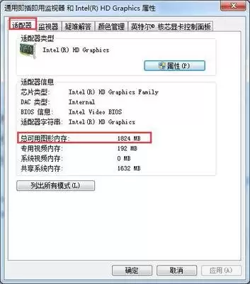 鲁大师显示显卡信息界面示意图