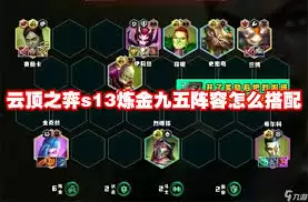 水晶九五阵容核心英雄示意图