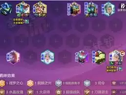 水晶九五阵容团队配合示意图