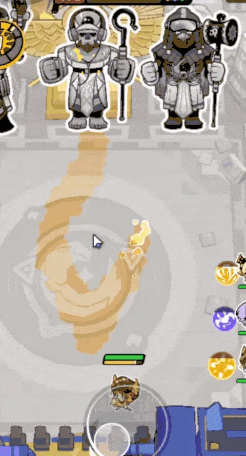 乱涂彩世界BOSS铁面法老技能演示