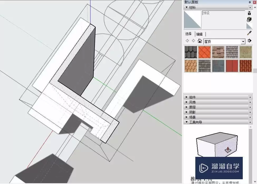 草图大师如何进行外墙内保温设计