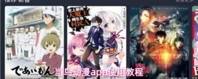 当鸟动漫app有什么功能-使用教程