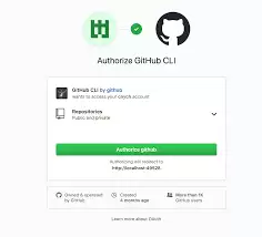 GitHub CLI 工作流示意图