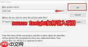 source insight怎么引入项目