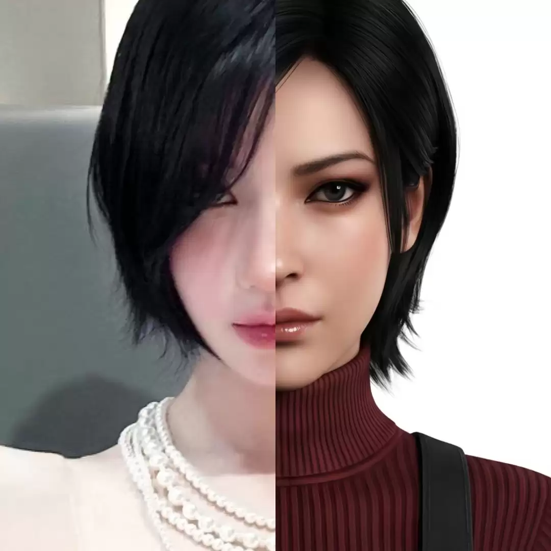 韩国女团成员撞脸《生化危机》艾达王 玩家大呼太像了