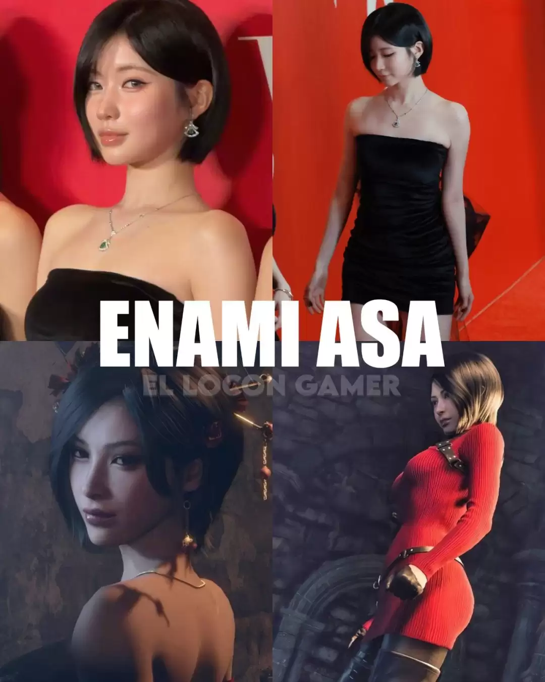 韩国女团成员撞脸《生化危机》艾达王 玩家大呼太像了