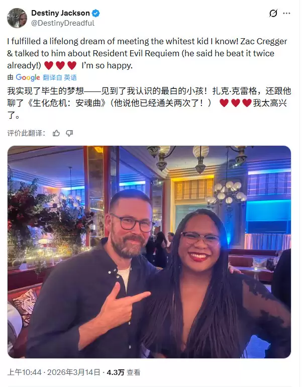 《生化危机9》成功后 重启版电影导演称压力极大