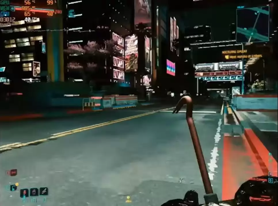 玩家使用1GB显存显卡玩《赛博朋克2077》 竟能有40帧！