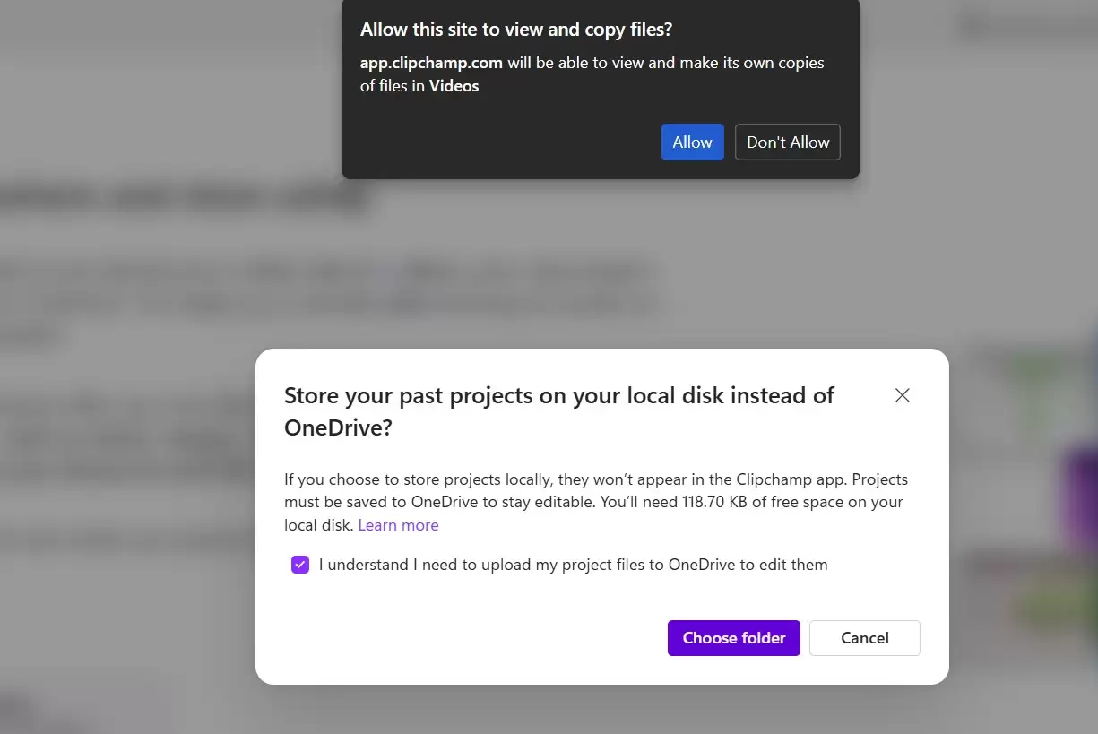 微软强制 Win11 Clipchamp 绑定 OneDrive:否则就无法剪辑视频