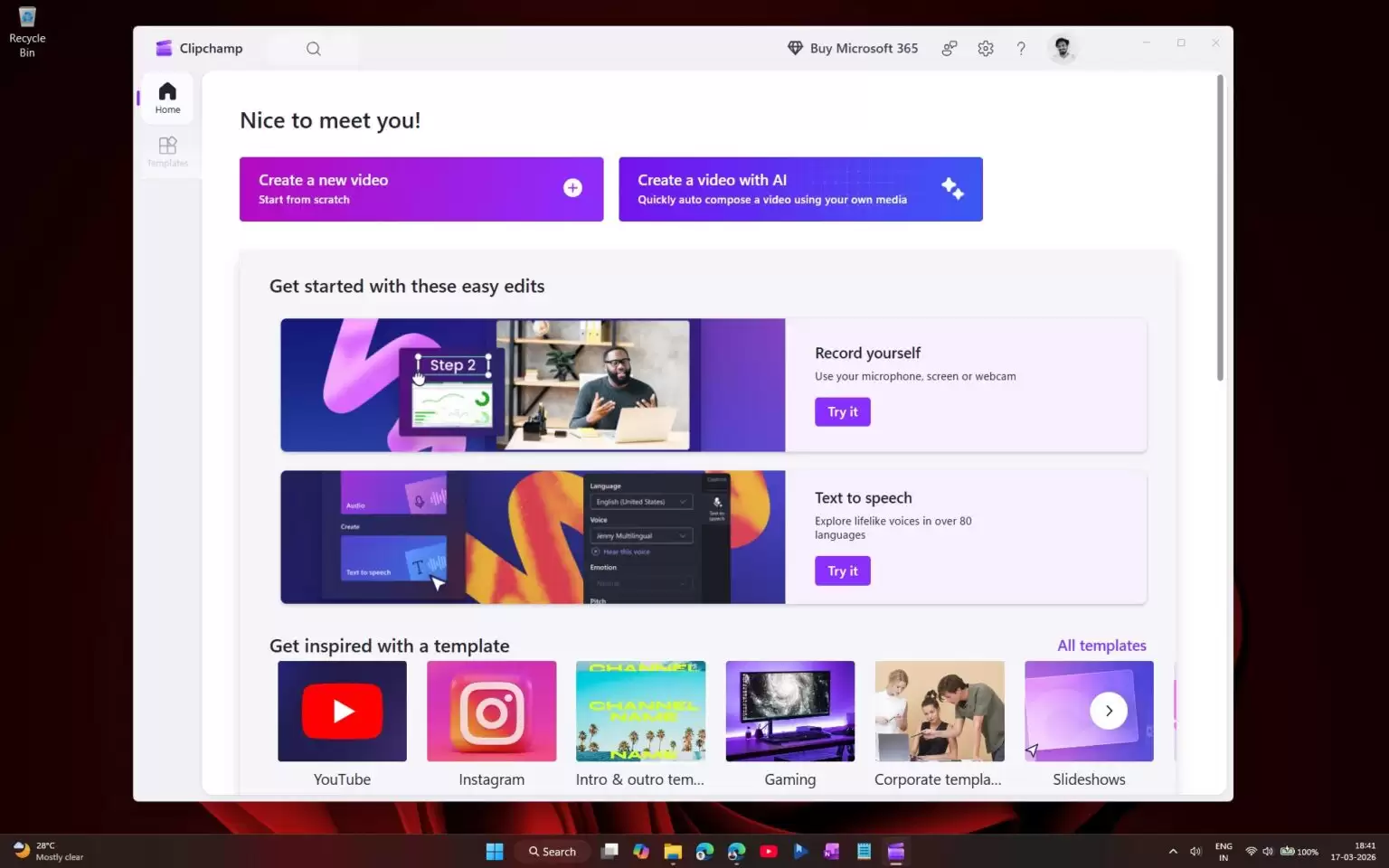 微软强制 Win11 Clipchamp 绑定 OneDrive:否则就无法剪辑视频