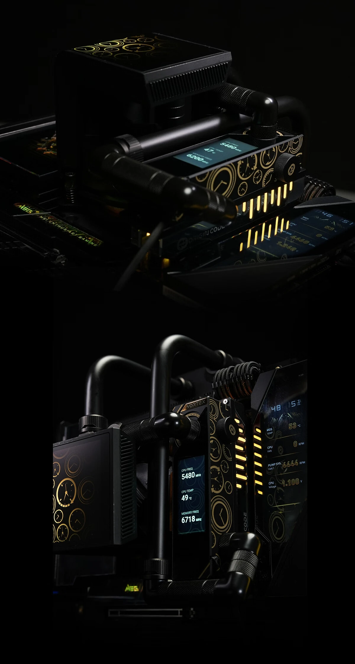 Origin Code 推出 VORTEX 内存条专用分体水冷头模块,899 元