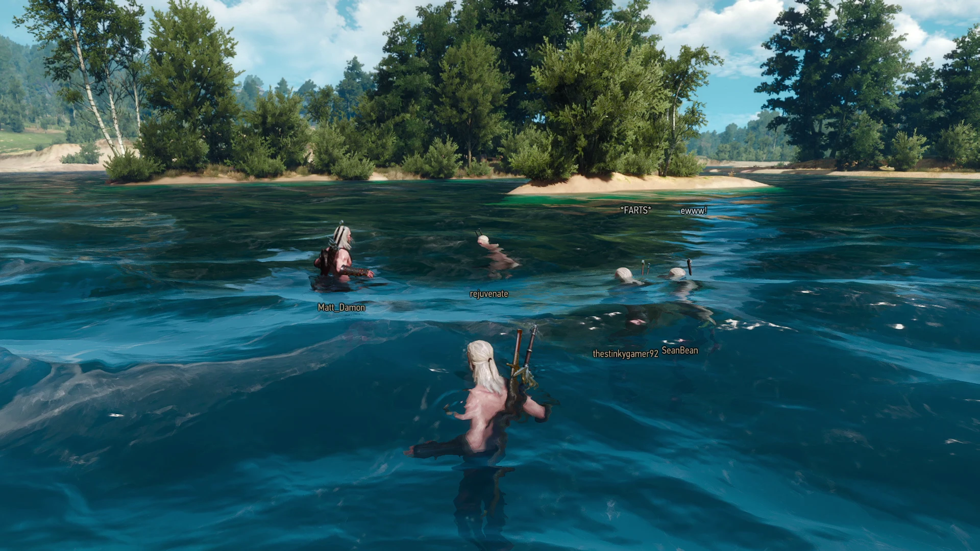 《巫师3》多人在线MOD发布2.0版本 可和其他玩家交易