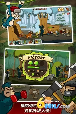 森林防御战猴子传奇