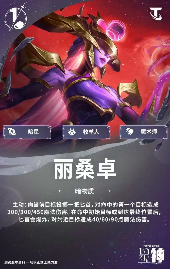 云顶之弈S17丽桑卓技能效果一览