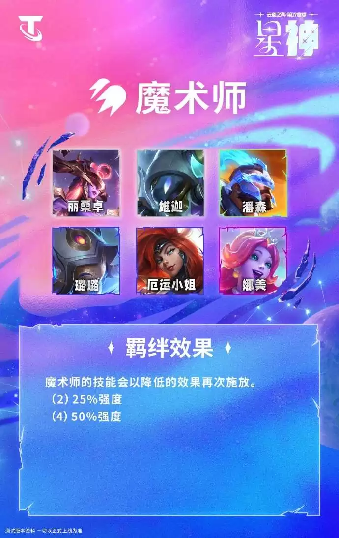 云顶之弈S17魔术师羁绊效果一览