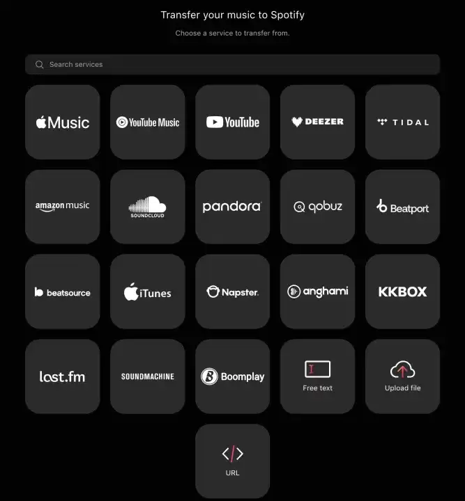 Spotify 推出歌单导入功能,支持 Apple Music、YouTube、Amazon Music 等多个平台