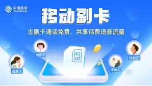 中国移动网上营业厅如何申请副卡