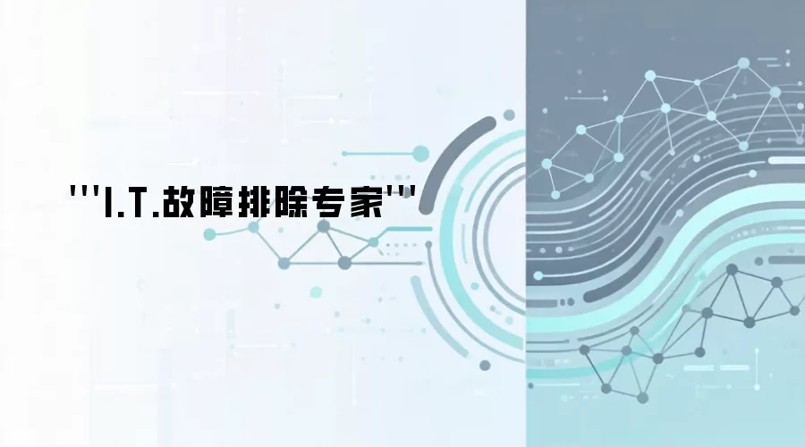 '''I.T.故障排除专家'''