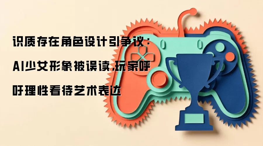 识质存在角色设计引争议：AI少女形象被误读，玩家呼吁理性看待艺术表达
