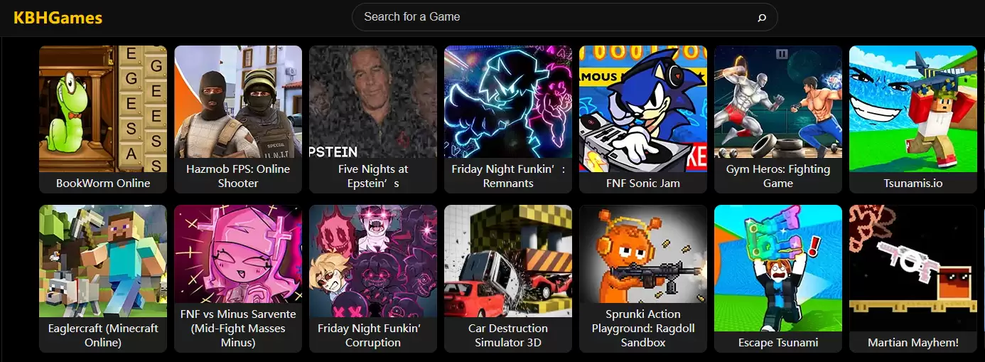 kbh games游戏网站入口