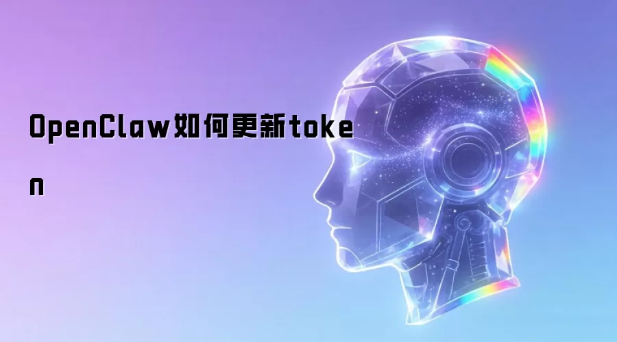 OpenClaw如何更新token