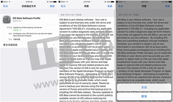 苹果 iOS 描述文件下载大全 & 完全使用攻略：玩测试版 / 限制升级……