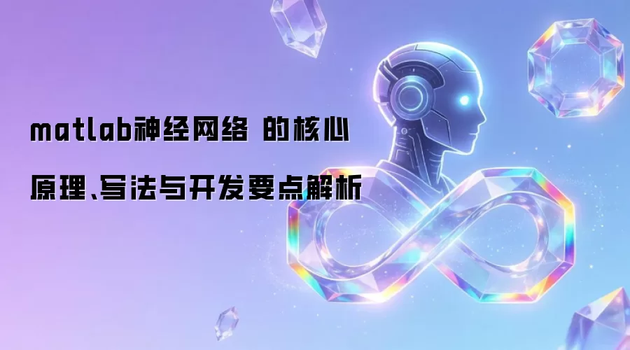 matlab神经网络 的核心原理、写法与开发要点解析