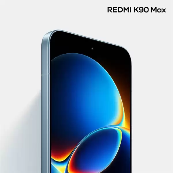 REDMI K90 Max新配色天际蓝亮相：低饱和蓝调 超耐看