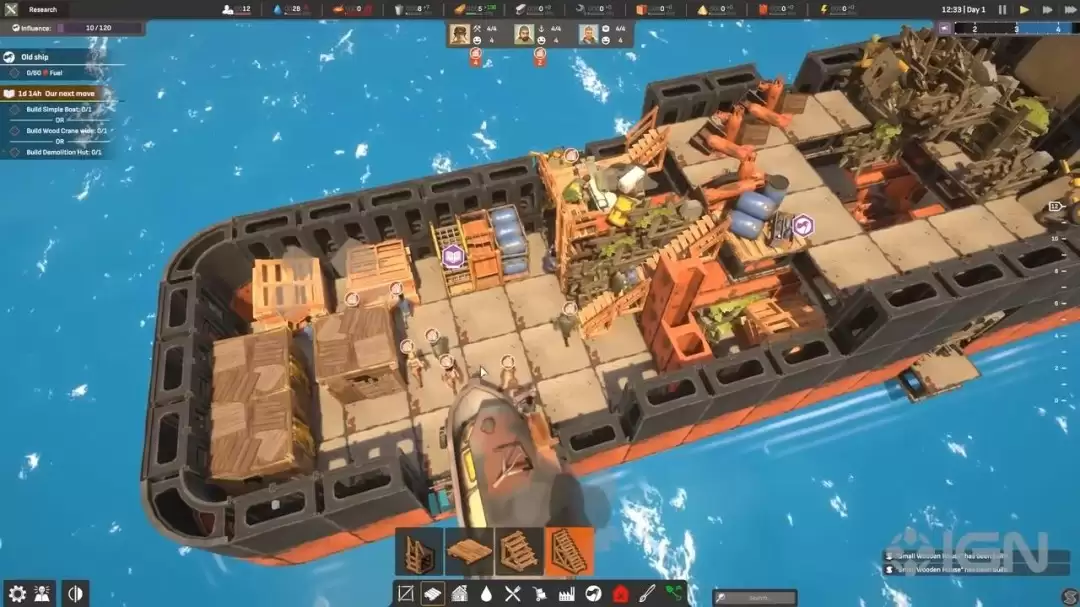 《终落之城》22分钟实机演示 建造庞大海上城市