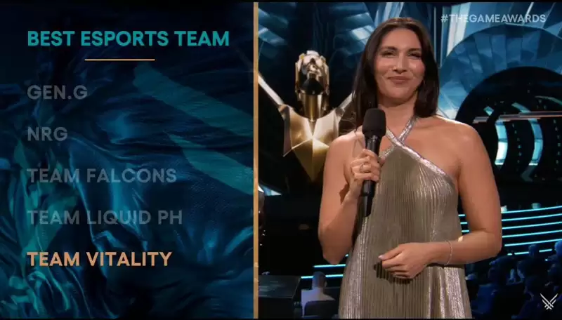 CS2与Vitality分获TGA 2025年度最佳电竞游戏及战队奖