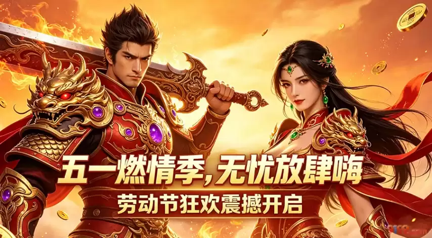 五一狂欢盛典来袭！《无忧》海量豪礼狂送，战力直线飙升！