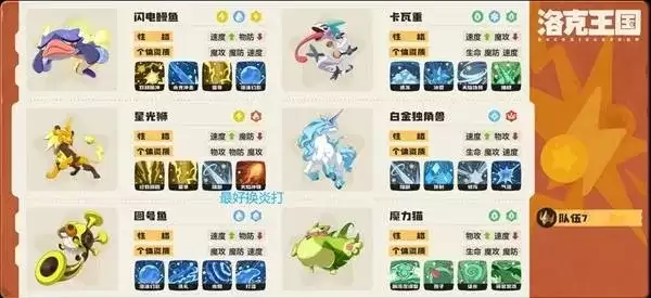 《洛克王国世界》雷暴独角兽队阵容教学-雷暴独角兽配队攻略详解