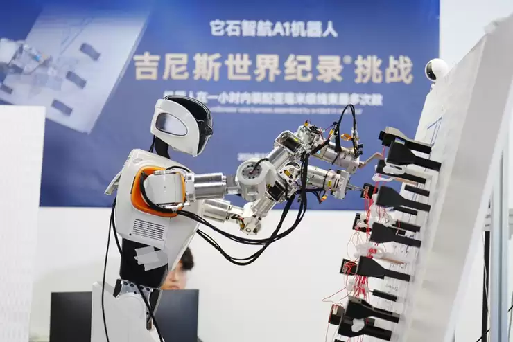 它石智航Pre-A轮融资4.55亿美金破中国具身智能纪录，高瓴红杉美团联合领投