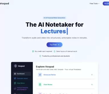VoxPad AI笔记助手