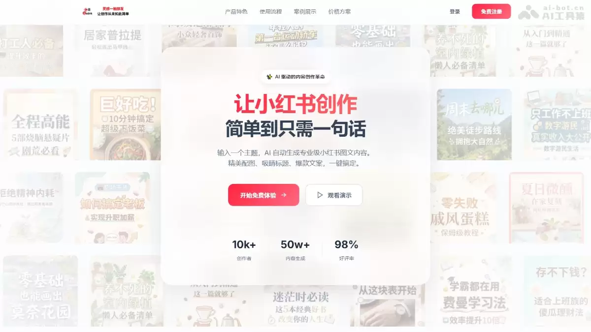 RedInk - 开源免费的AI小红书图文生成工具