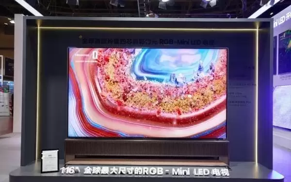 52位专家选出十大显示突破技术，海信RGB-Mini LED成大屏液晶显示技术唯一