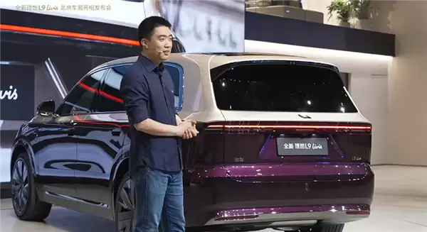 预售55.98万元 全新理想L9 Livis车展首发：李想亲测车门防夹