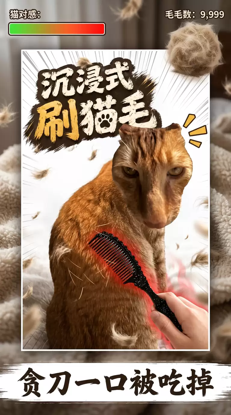 沉浸式刷猫毛好玩吗 沉浸式刷猫毛玩法简介