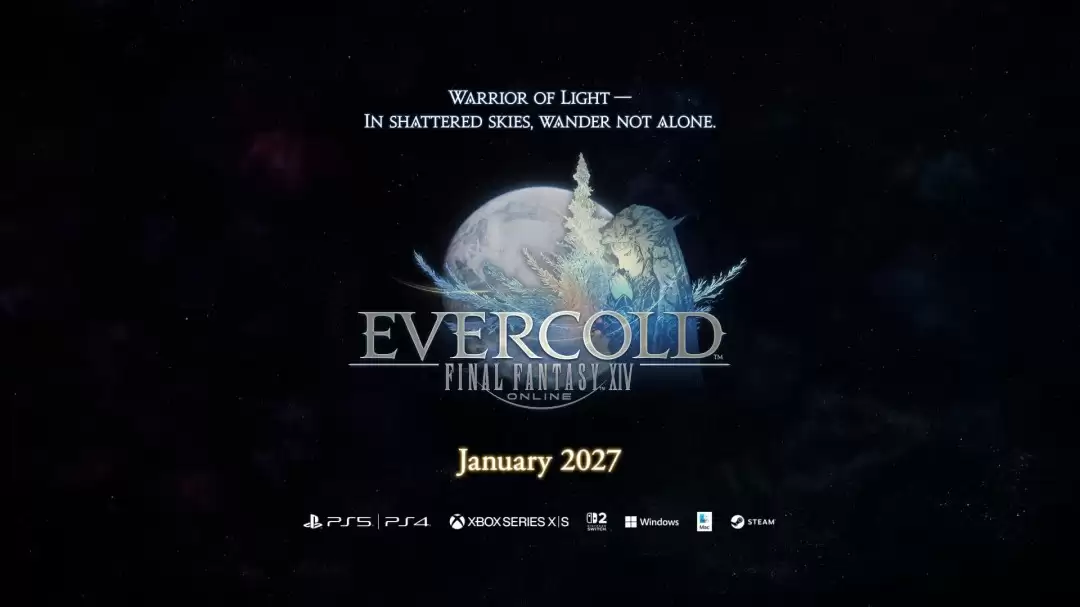 《最终幻想14》8.0资料片Evercold公布 支持PS4平台、2027年1月上线