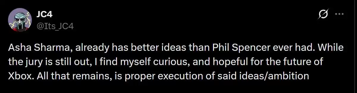 2个月胜过斯宾塞10年 阿莎·夏尔马获Xbox玩家认可